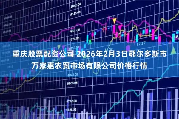 重庆股票配资公司 2026年2月3日鄂尔多斯市万家惠农贸市场有限公司价格行情